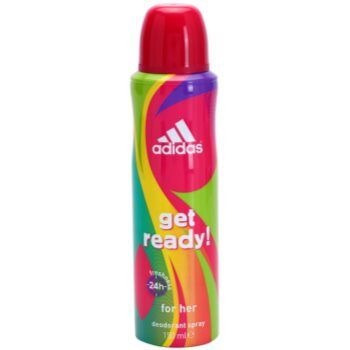 Adidas Get Ready! desodorizante em spray para mulheres 150 ml. Get Ready!