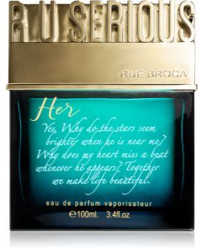 Rue Broca R U Serious Her Eau de Parfum para mulheres 100 ml. R U Serious Her