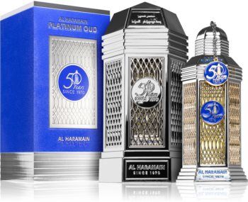 Al Haramain Platinum Oud 50 years Eau de Parfum unissexo 100 ml. Platinum Oud 50 years