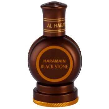 Al Haramain Black Stone óleo perfumado para homens 15 ml. Black Stone