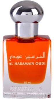 Al Haramain Oudi óleo perfumado unissexo 15 ml. Oudi