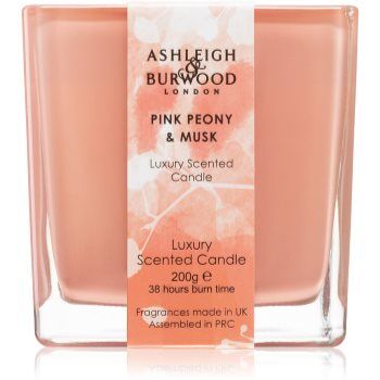 Ashleigh & Burwood London Life in Bloom Pink Peony & Musk vela perfumada 200 g. Life in Bloom Pink Peony & Musk