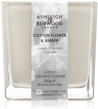 Ashleigh & Burwood London Life in Bloom Cotton Flower & Amber vela perfumada 200 g. Life in Bloom Cotton Flower & Amber