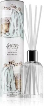 Ashleigh & Burwood London Artistry Collection Soft Cotton aroma difusor com recarga 200 ml. Artistry Collection Soft Cotton