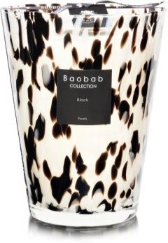 Baobab Pearls Black vela perfumada 24 cm. Pearls Black