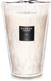 Baobab Pearls White vela perfumada 35 cm. Pearls White