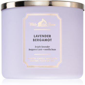 Bath & Body Works Lavender Bergamot vela perfumada 411 g. Lavender Bergamot