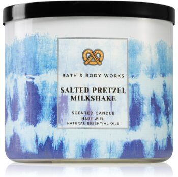 Bath & Body Works Salted Pretzel Milkshake vela perfumada 411 g. Salted Pretzel Milkshake