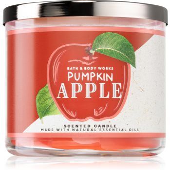 Bath & Body Works Pumpkin Apple vela perfumada I. 411. Pumpkin Apple