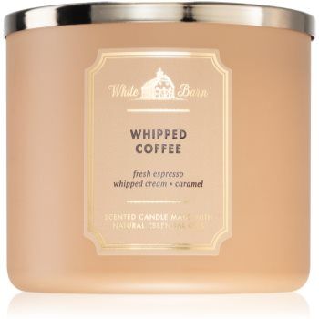 Bath & Body Works Whipped Coffee vela perfumada 411 g. Whipped Coffee