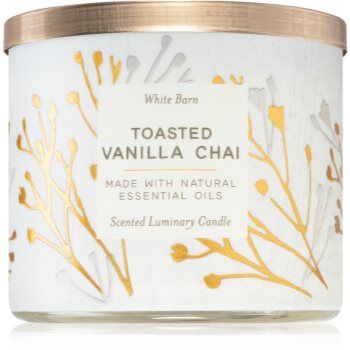 Bath & Body Works Toasted Vanilla Chai vela perfumada 411 g. Toasted Vanilla Chai