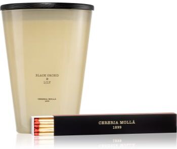 Cereria Mollá Boutique Black Orchid & Lily vela perfumada 3500 g. Boutique Black Orchid & Lily