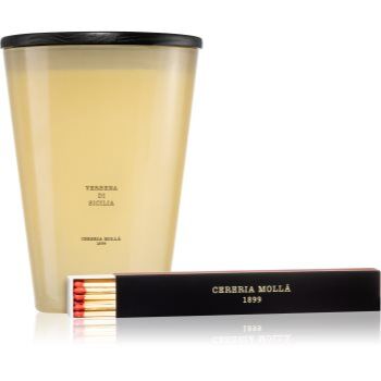 Cereria Mollá Boutique Verbena di Sicilia vela perfumada 3500 g. Boutique Verbena di Sicilia