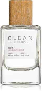 CLEAN Reserve Collection Skin Eau de Parfum unissexo 100 ml. Reserve Collection Skin