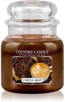 Country Candle Coffee Shop vela perfumada 453 g. Coffee Shop