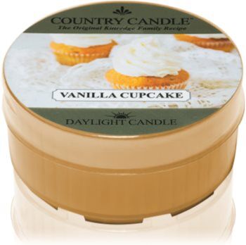 Country Candle Vanilla Cupcake vela do chá 42 g. Vanilla Cupcake