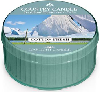 Country Candle Cotton Fresh vela do chá 42 g. Cotton Fresh