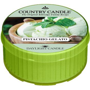 Country Candle Pistachio Gelato vela do chá 42 g. Pistachio Gelato