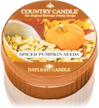 Country Candle Spiced pumpkin Seeds vela do chá 42 g. Spiced pumpkin Seeds