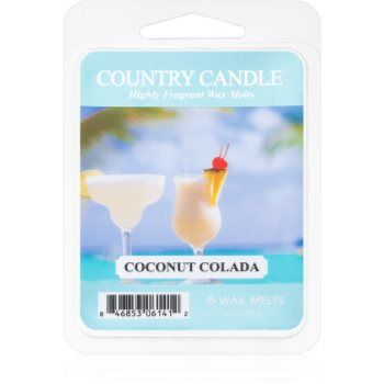Country Candle Coconut Colada cera derretida aromatizante 64 g. Coconut Colada