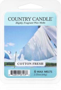 Country Candle Cotton Fresh cera derretida aromatizante 64 g. Cotton Fresh