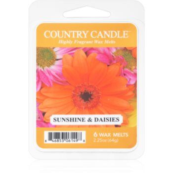 Country Candle Sunshine & Daisies cera derretida aromatizante 64 g. Sunshine & Daisies