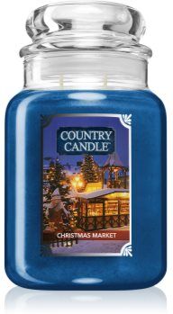 Country Candle Christmas Market vela perfumada 680 g. Christmas Market