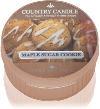 Country Candle Maple Sugar & Cookie vela do chá 42 g. Maple Sugar & Cookie