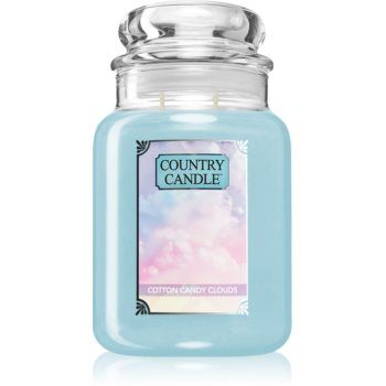 Country Candle Cotton Candy Clouds vela perfumada 680 g. Cotton Candy Clouds