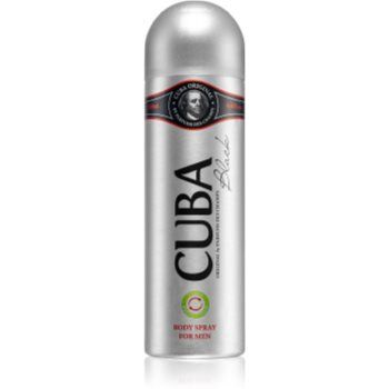 Cuba Black desodorizante em spray para homens 200 ml. Black