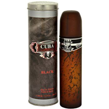Cuba Black Eau de Toilette para homens 100 ml. Black