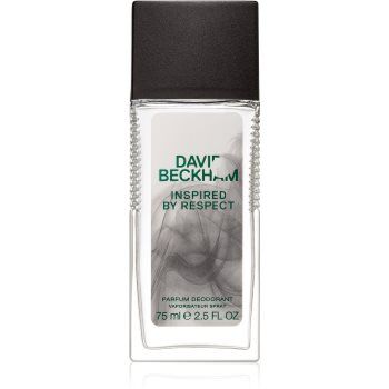 David Beckham Inspired By Respect desodorizante vaporizador para homens 75 ml. Inspired By Respect