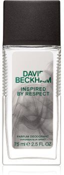 David Beckham Inspired By Respect desodorizante vaporizador para homens 75 ml. Inspired By Respect