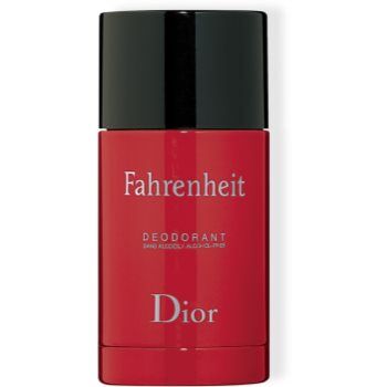 Christian Dior Fahrenheit desodorizante em stick sem álcool para homens 75 ml. Fahrenheit