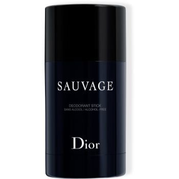 Christian Dior Sauvage desodorizante em stick sem álcool para homens 75 g. Sauvage