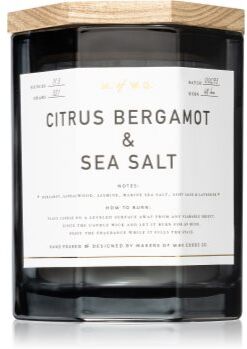 Makers of Wax Goods Citrus Bergamot & Sea Salt vela perfumada 321 g. Citrus Bergamot & Sea Salt