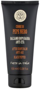 Erbario Toscano Black Pepper bálsamo after shave para homens 100 ml. Black Pepper