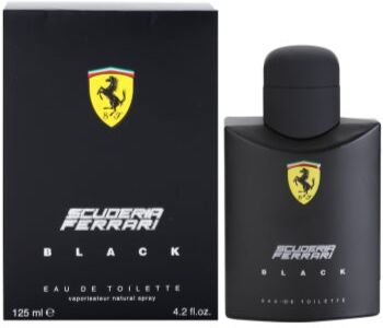 Ferrari Scuderia Black Eau de Toilette para homens 125 ml. Scuderia Black