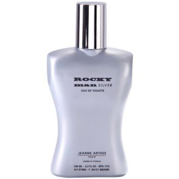 Jeanne Arthes Rocky Man Silver Eau de Toilette para homens 100 ml. Rocky Man Silver