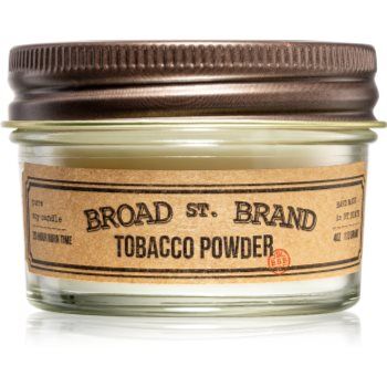 KOBO Broad St. Brand Tobacco Powder vela perfumada I. (Apothecary) 113 g. Broad St. Brand Tobacco Powder
