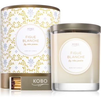 KOBO Motif Figue Blanche vela perfumada 312 g. Motif Figue Blanche