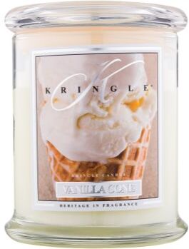 Kringle Candle Vanilla Cone vela perfumada 411 g. Vanilla Cone