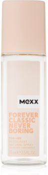 Mexx Forever Classic Never Boring for Her desodorizante vaporizador para mulheres 75 ml. Forever Classic Never Boring for Her