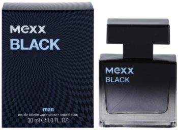 Mexx Black Man Eau de Toilette para homens 30 ml. Black Man