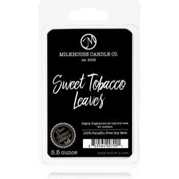 Milkhouse Candle Co. Creamery Sweet Tobacco Leaves cera derretida aromatizante 155 g. Creamery Sweet Tobacco Leaves