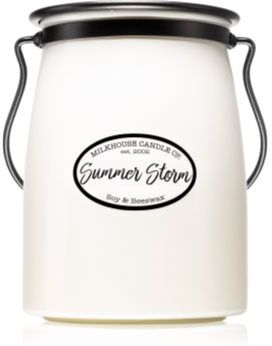 Milkhouse Candle Co. Creamery Summer Storm vela perfumada Butter Jar 624 g. Creamery Summer Storm