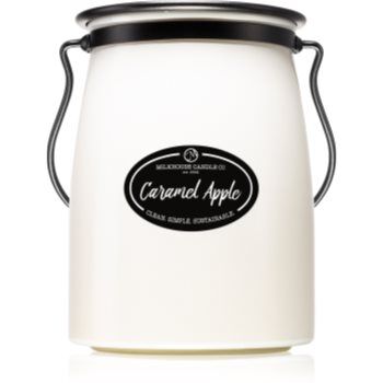 Milkhouse Candle Co. Creamery Caramel Apple vela perfumada Butter Jar 624 g. Creamery Caramel Apple