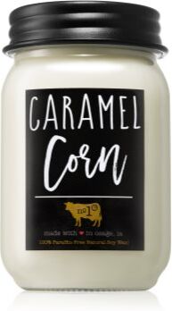 Milkhouse Candle Co. Farmhouse Caramel Corn vela perfumada 368 g. Farmhouse Caramel Corn