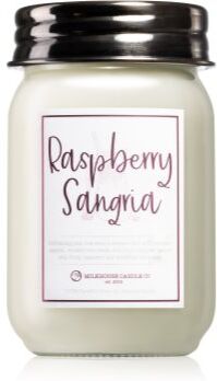 Milkhouse Candle Co. Farmhouse Raspberry Sangria vela perfumada 369 g. Farmhouse Raspberry Sangria