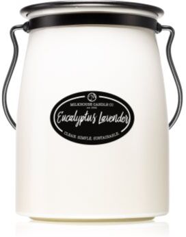 Milkhouse Candle Co. Creamery Eucalyptus Lavender vela perfumada Butter Jar 624 g. Creamery Eucalyptus Lavender